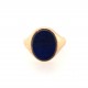 Pre Owned Lapis Lazuli Signet Ring ZX941